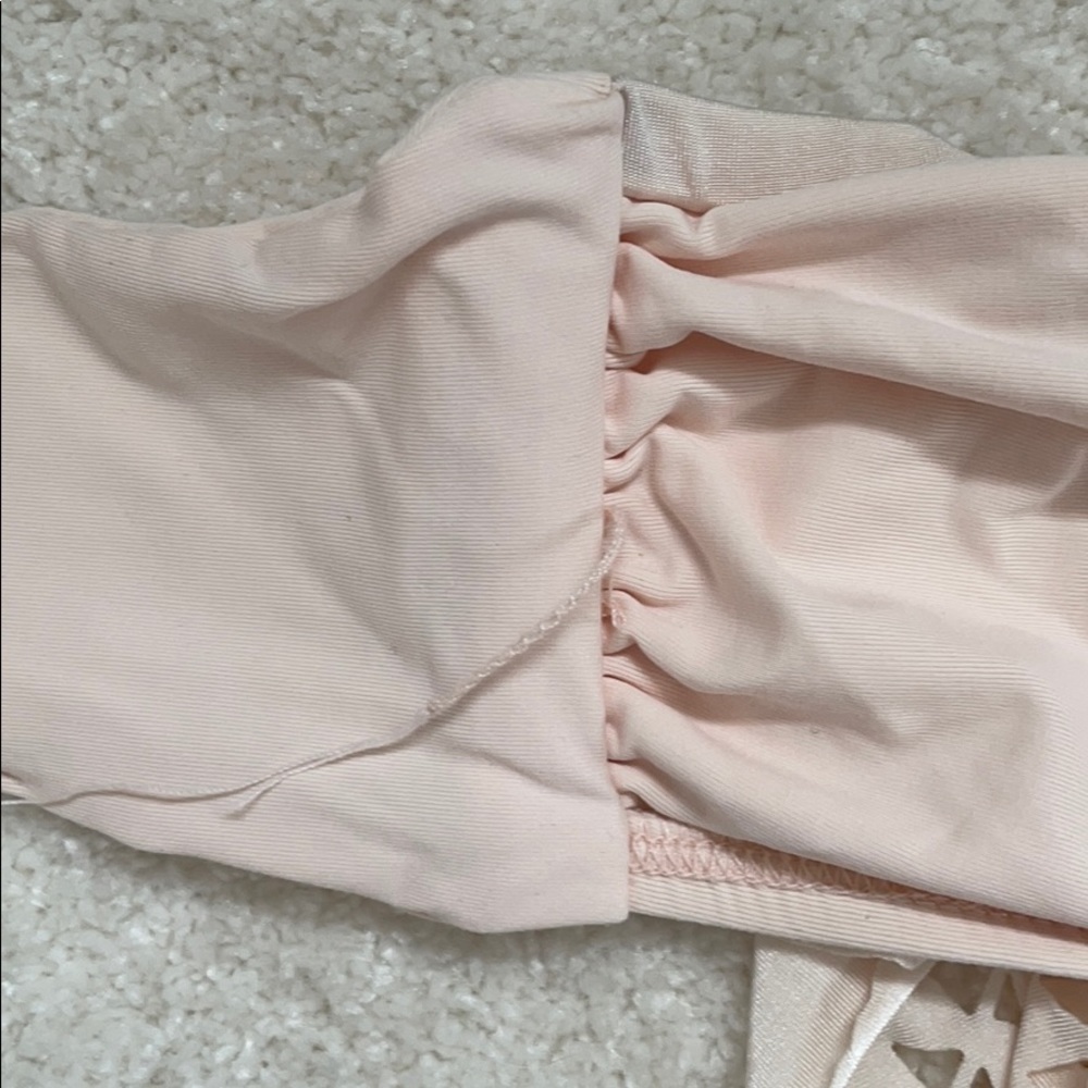 L Space Flutter Bye Ruffle Bandeau Top - image 3